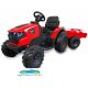 TRACTOR ELÉCTRICO INFANTIL 720T 24V CON MANDO Y REMOLQUE