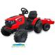 TRACTOR ELÉCTRICO INFANTIL 720T 24V CON MANDO Y REMOLQUE